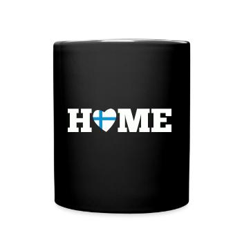 Home Finland - Full Colour Mug - black - Front