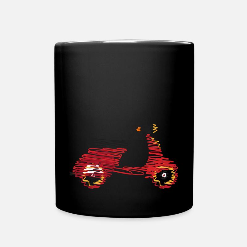 Roller - Tasse einfarbig - Schwarz