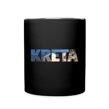 Crete - Crete - summer design - Full Colour Mug - black - Front