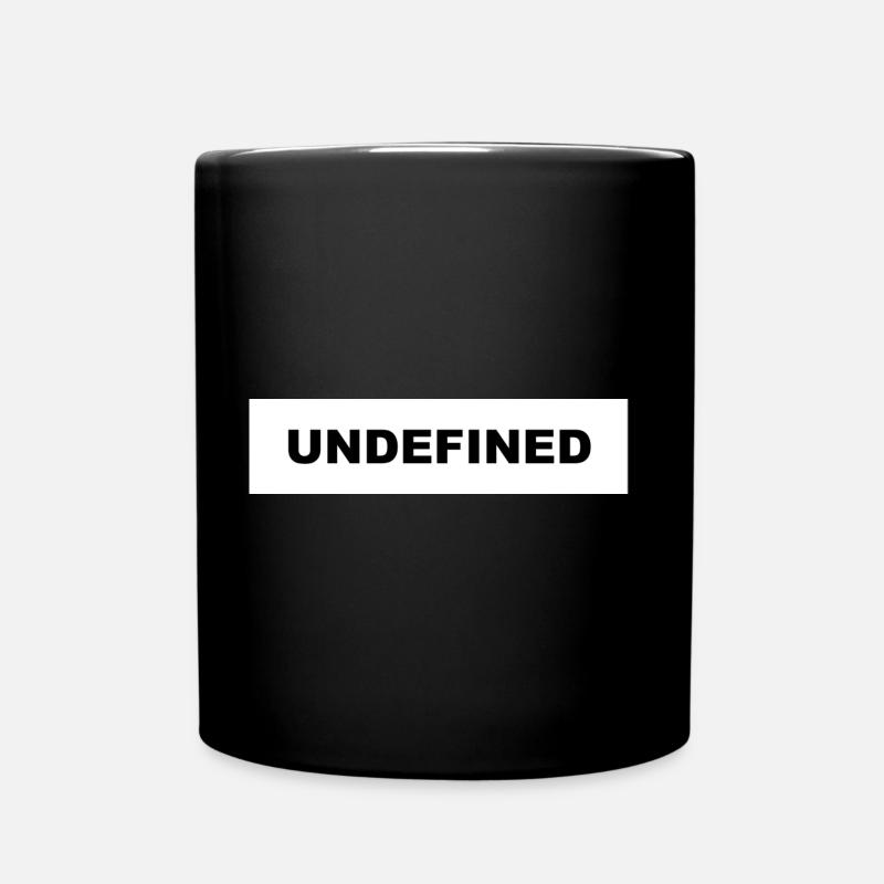 Javascript - Tasse einfarbig - Schwarz