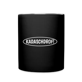 Schwaben spruch Geschenk - Tasse einfarbig - Schwarz - Vorne