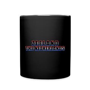 Zeeland Europa - Niederlande - Tasse einfarbig - Schwarz - Vorne