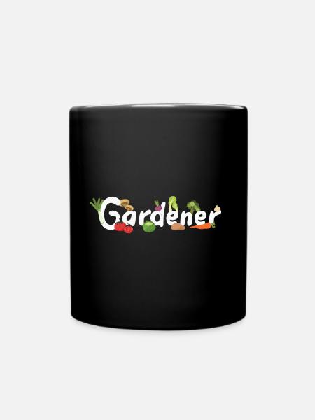 Jardinier Jardin jardinier - Mug uni - noir