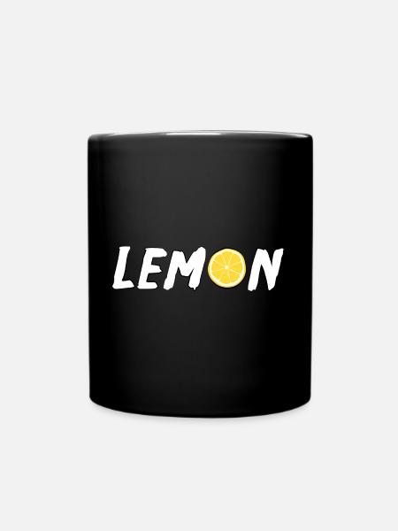Citron - Mug uni - noir
