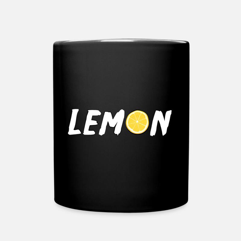 Citron - Mug uni - noir