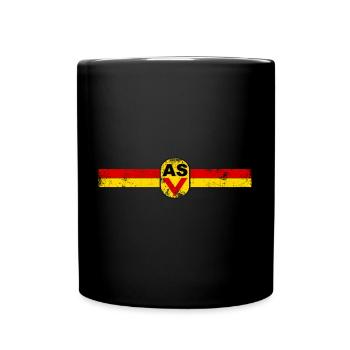 RDA - NVA - Armeesportverein - Retro usedlook - Mug uni - noir - Devant