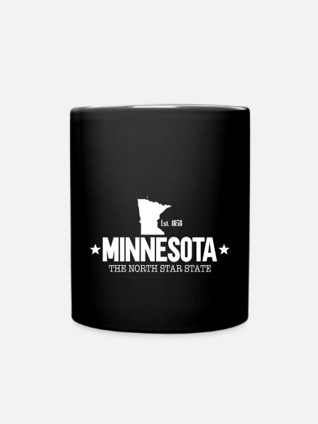 Minnesota - Mug uni - noir
