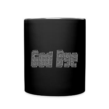 God bye - Tasse einfarbig - Schwarz - Vorne