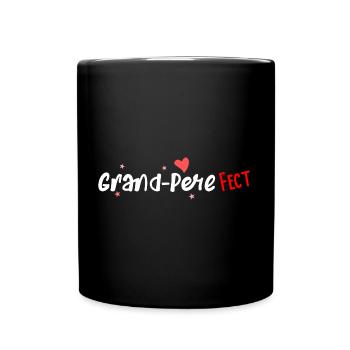 Grand-Pere fect - Mug uni - noir - Devant