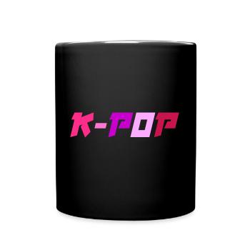 K-Pop Korean Pop Music - Full Colour Mug - black - Front