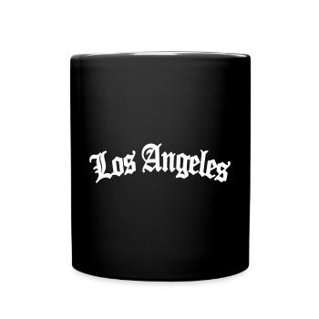 Los Angeles - Mug uni - noir - Devant