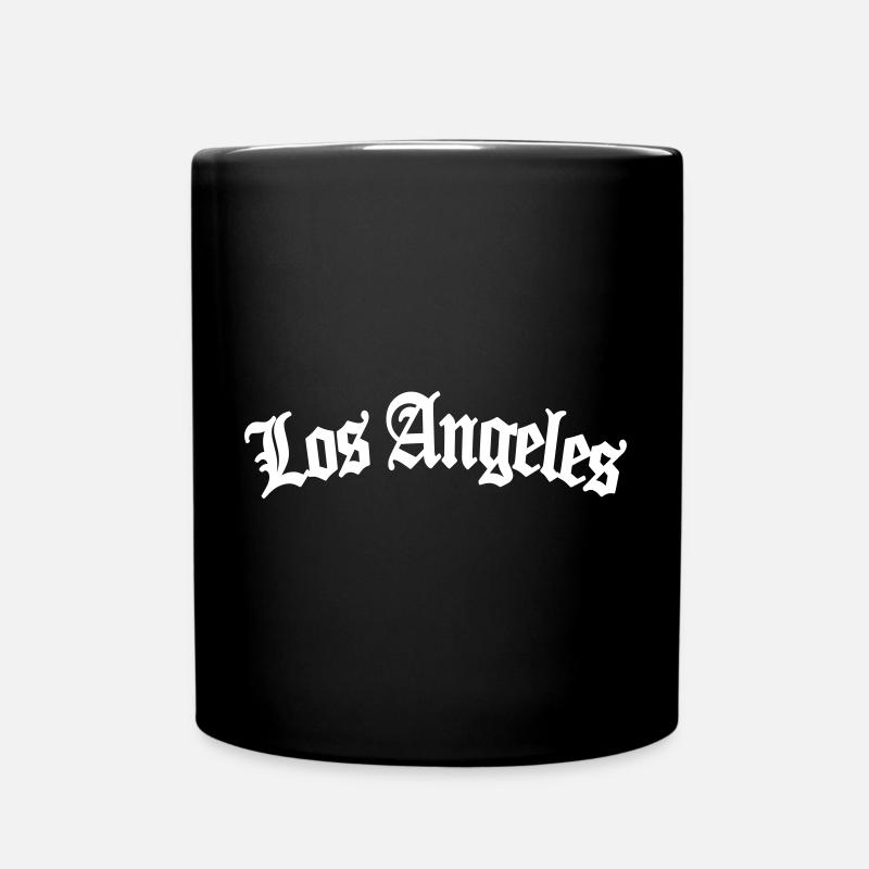 los angeles - Tasse einfarbig - Schwarz