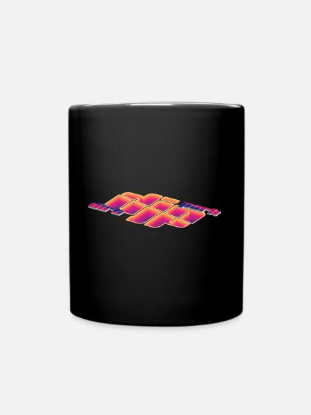 djp extrusion depth - Tasse einfarbig - Schwarz