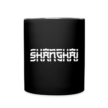 Shanghai - Full Colour Mug - black - Front