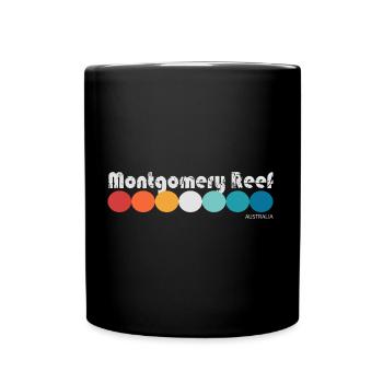 Montgomery Reef - Tasse einfarbig - Schwarz - Vorne