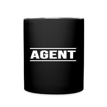 agent undercover spezial saboteur - Tasse einfarbig - Schwarz - Vorne