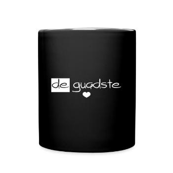 de guadste - the best Austrian dialect - Full Colour Mug - black - Front