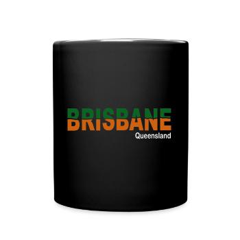BRISBANE - Queensland - Australia - Full Colour Mug - black - Front