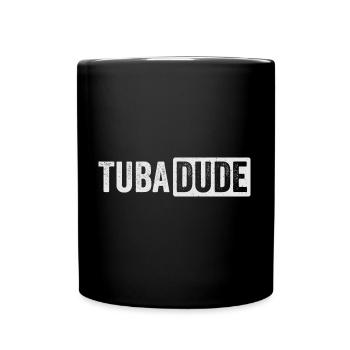 Tuba Dude Blasmusik Tubist - Tasse einfarbig - Schwarz - Vorne