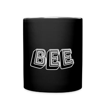 Bee - Full Colour Mug - black - Front
