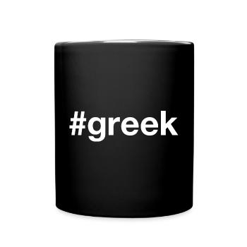 GREEK Greek Greece - Full Colour Mug - black - Front