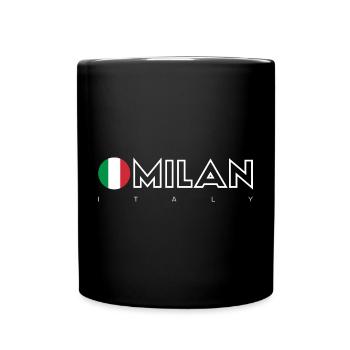 Milan - Mug uni - noir - Devant