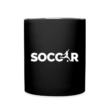 soccer soccer icon logo team team icon - Full Colour Mug - black - Front