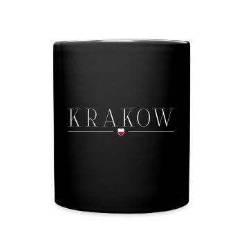Cracovie, Pologne Style Design T-shirt - Mug uni - noir - Devant