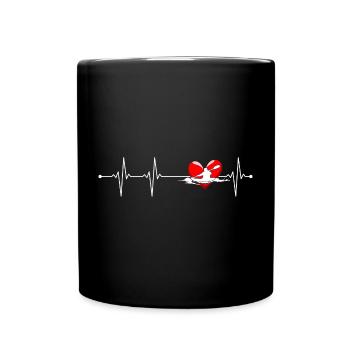 Heartbeat Glide Fitness - Full Colour Mug - black - Front