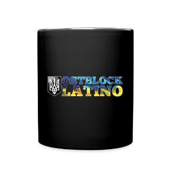 Ostblock Latino Ukrainer Ukraine Geschenk - Tasse einfarbig - Schwarz - Vorne