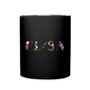 Elisa - Full Colour Mug - black - Front