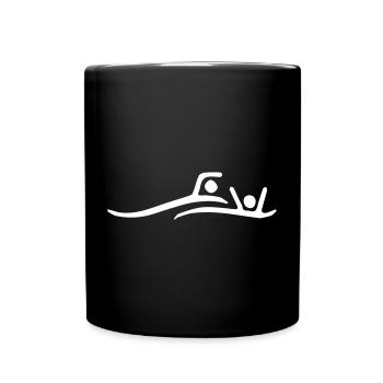 Lifeguard Icon - Full Colour Mug - black - Front