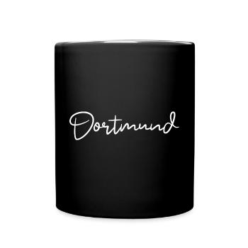 Dortmund - Tasse einfarbig - Schwarz - Vorne