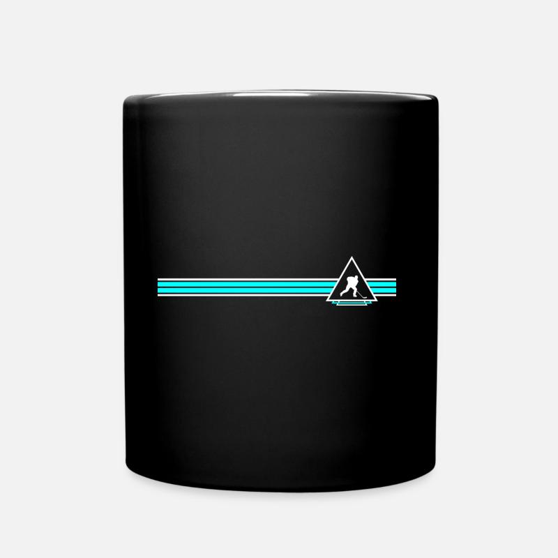 Eishockey - Tasse einfarbig - Schwarz