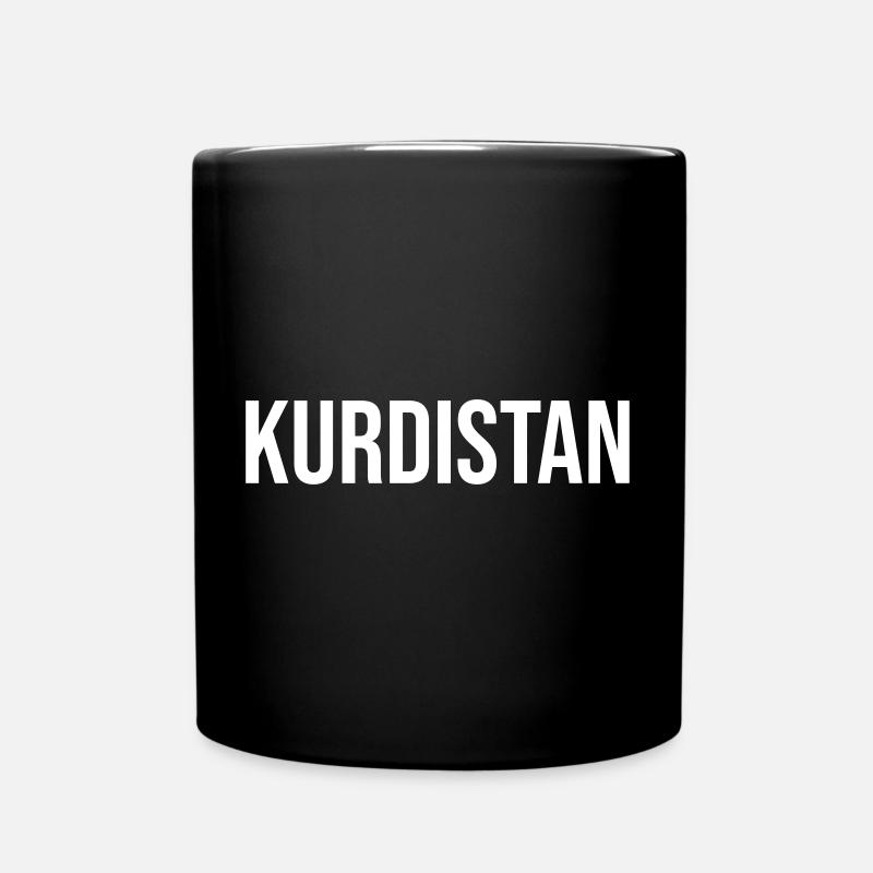 Kurdistan - Mug uni - noir