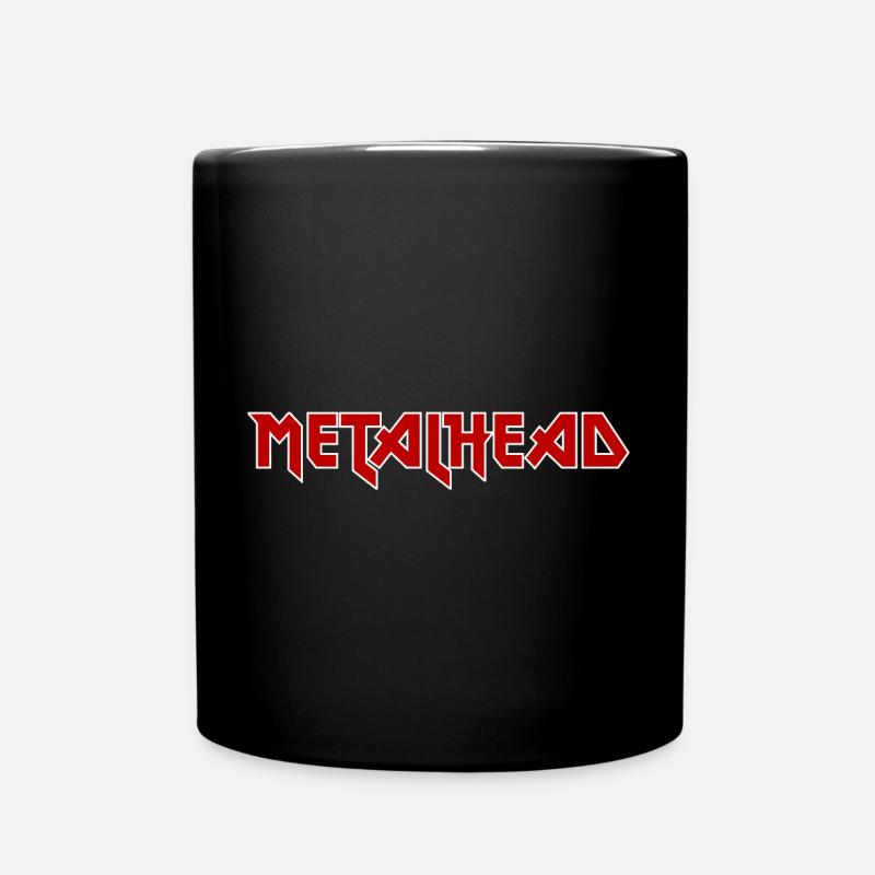 métalleux - Mug uni - noir