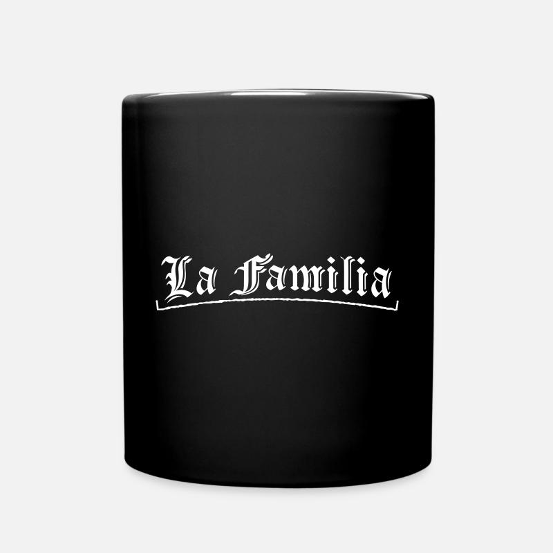 La Familia - Tasse einfarbig - Schwarz