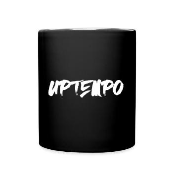 Uptempo - Rave - Hardstyle - Gabber - Gift - Full Colour Mug - black - Front