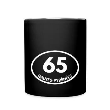 65 - Mug uni - noir - Devant