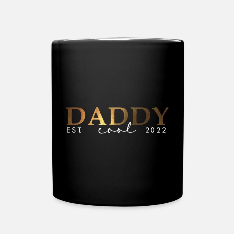 DADDY COOL - EST. 2022 - Cadeau Père - Mug uni - noir