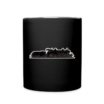 Locomotive train - Full Colour Mug - black - Front