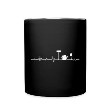 Garden Gardener Gardener - Full Colour Mug - black - Front