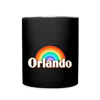 Orlando Florida - Full Colour Mug - black - Front