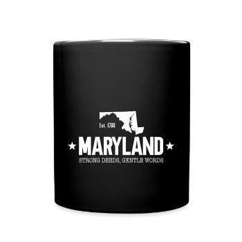 Maryland - Full Colour Mug - black - Front