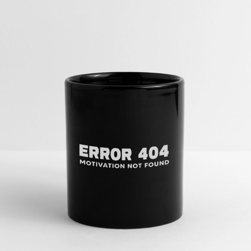 nerd coder server download error 404 Full Colour Mug
