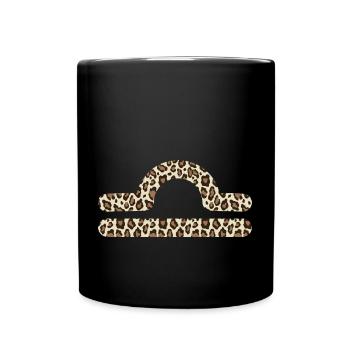 Zodiac sign Libra - Full Colour Mug - black - Front