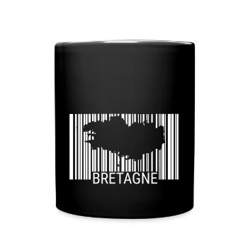 Bretagne Frankreich Urlaub Bretonen Idee - Tasse einfarbig - Schwarz - Vorne