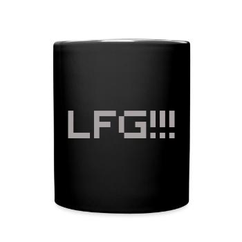 LFG - Let's Freakin' Go - Full Colour Mug - black - Front