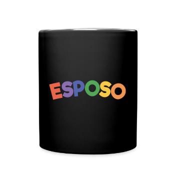Esposo Husband To Be Groom Married Men Wedding - Full Colour Mug - black - Front