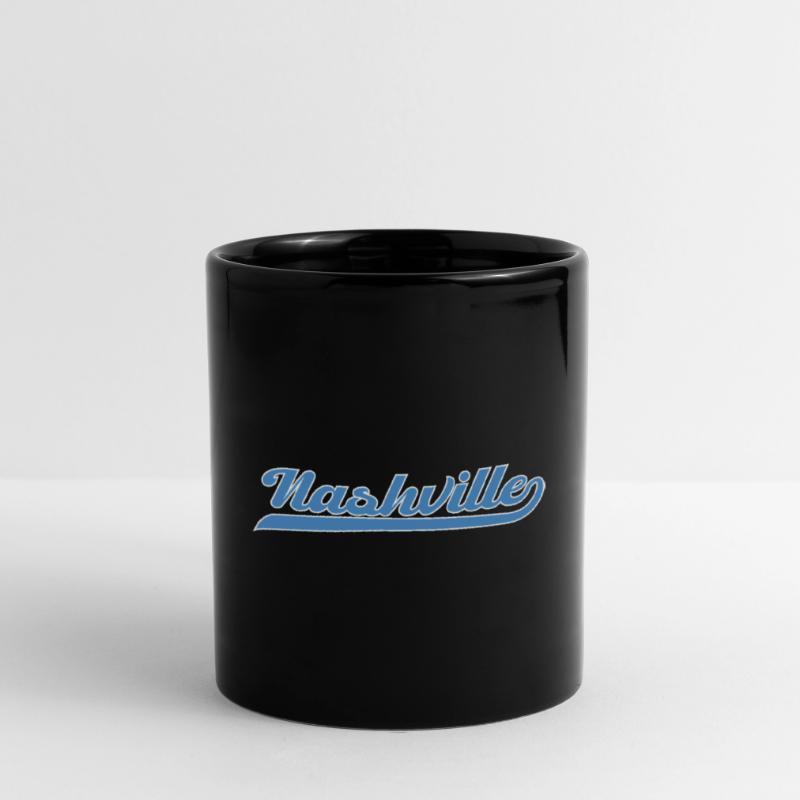 Nashville Script with Swing Line Full Colour Mug